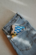 Thread Vertical Wallet (Scout Blue & White)