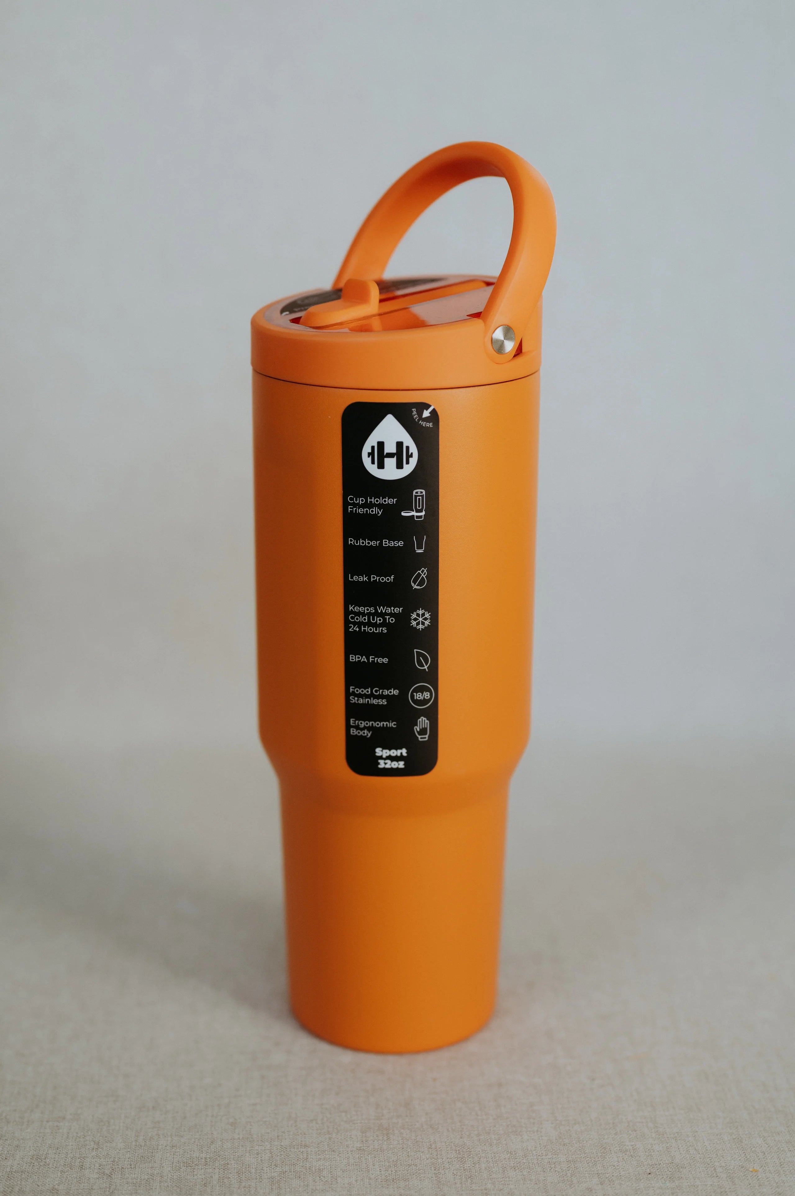 HydroJug Sport 32oz Tumbler (Tangerine)