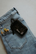 Thread Pouch Wallet (Black)