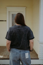 Zutter Mineral Washed Cuffed Sleeve