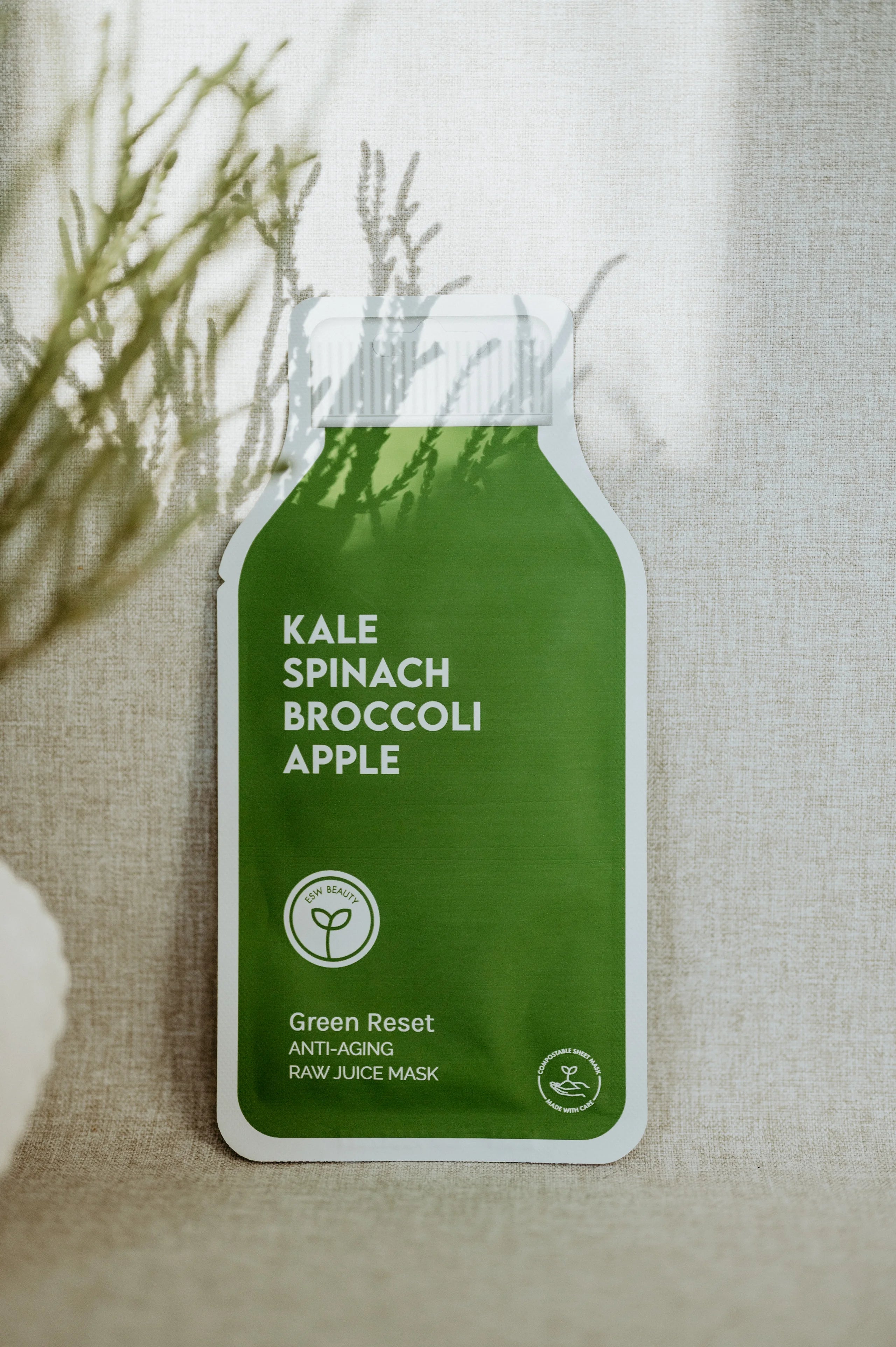 ESW Green Reset Anti-Aging Raw Juice Mask