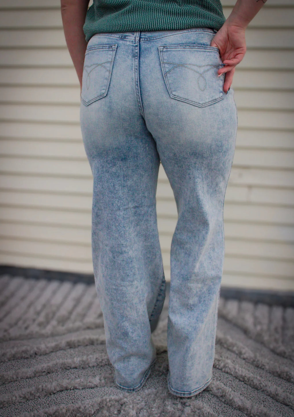 Judy Blue HW Tummy Control Retro Wide JB88867LT