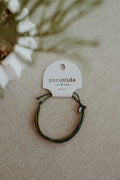 Puravida Original Bracelet (Green and Sparkle Gold)