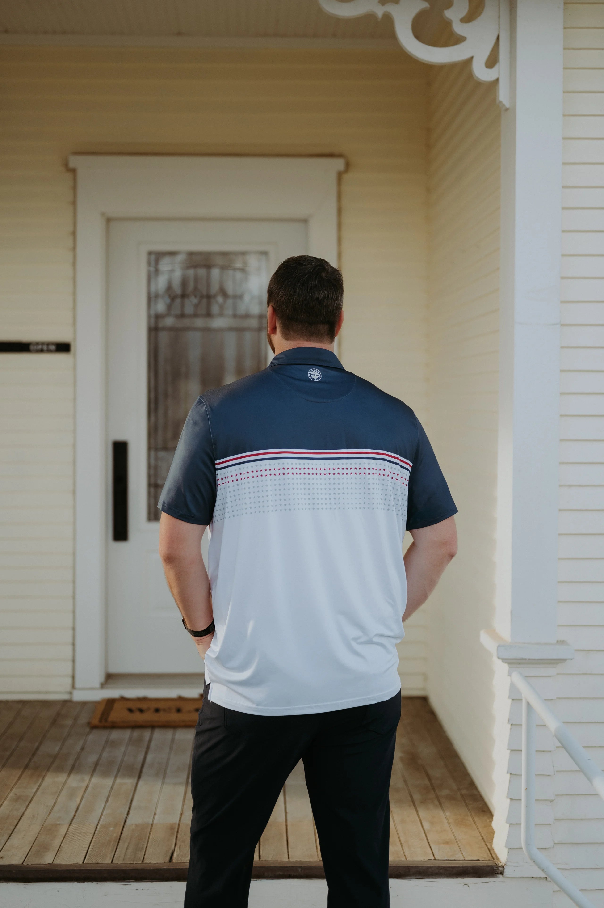 Flag & Anthem Banner Star and Stripe Golf Tee