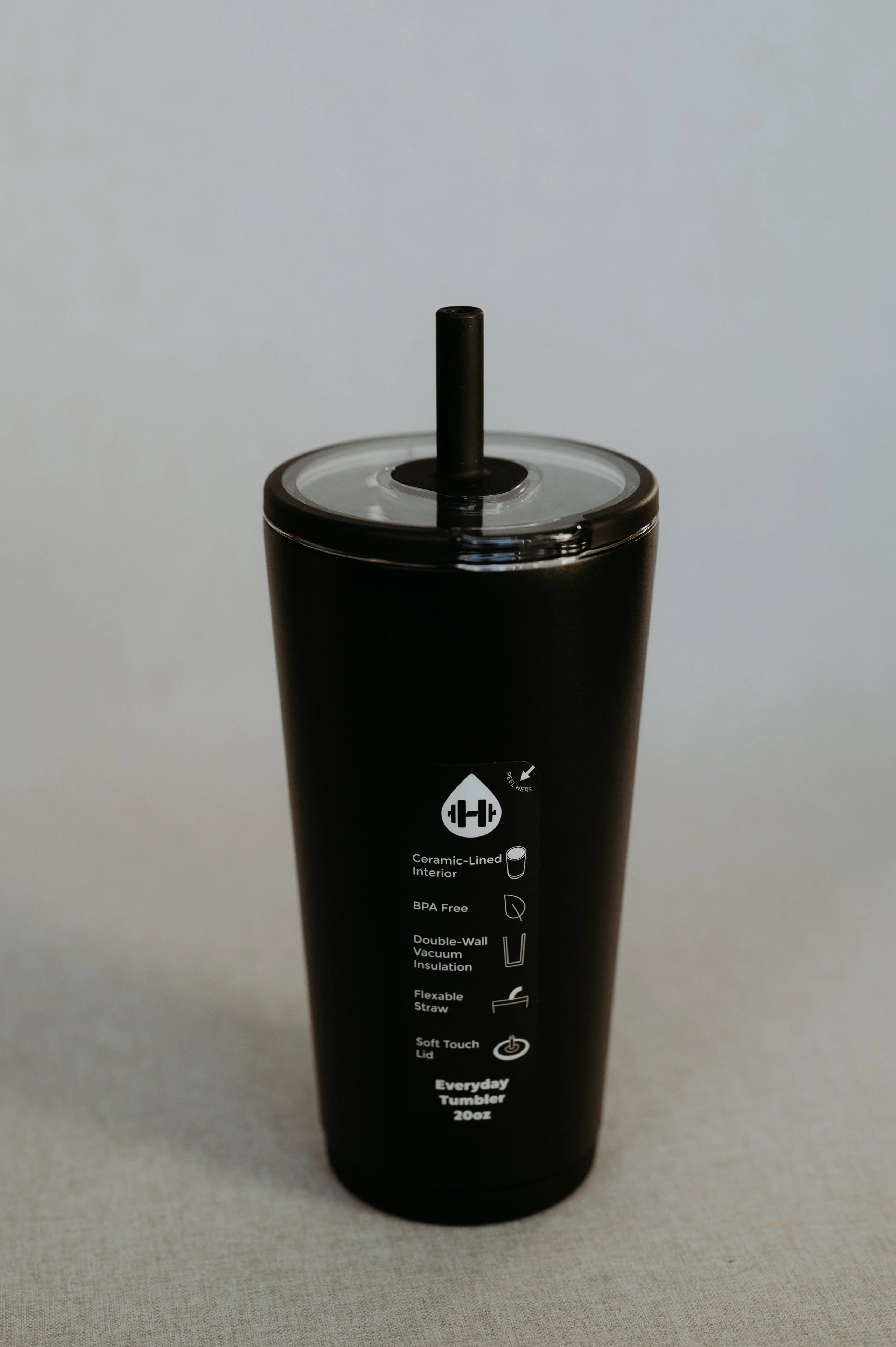 HydroJug Everyday Tumbler 20oz (Black)