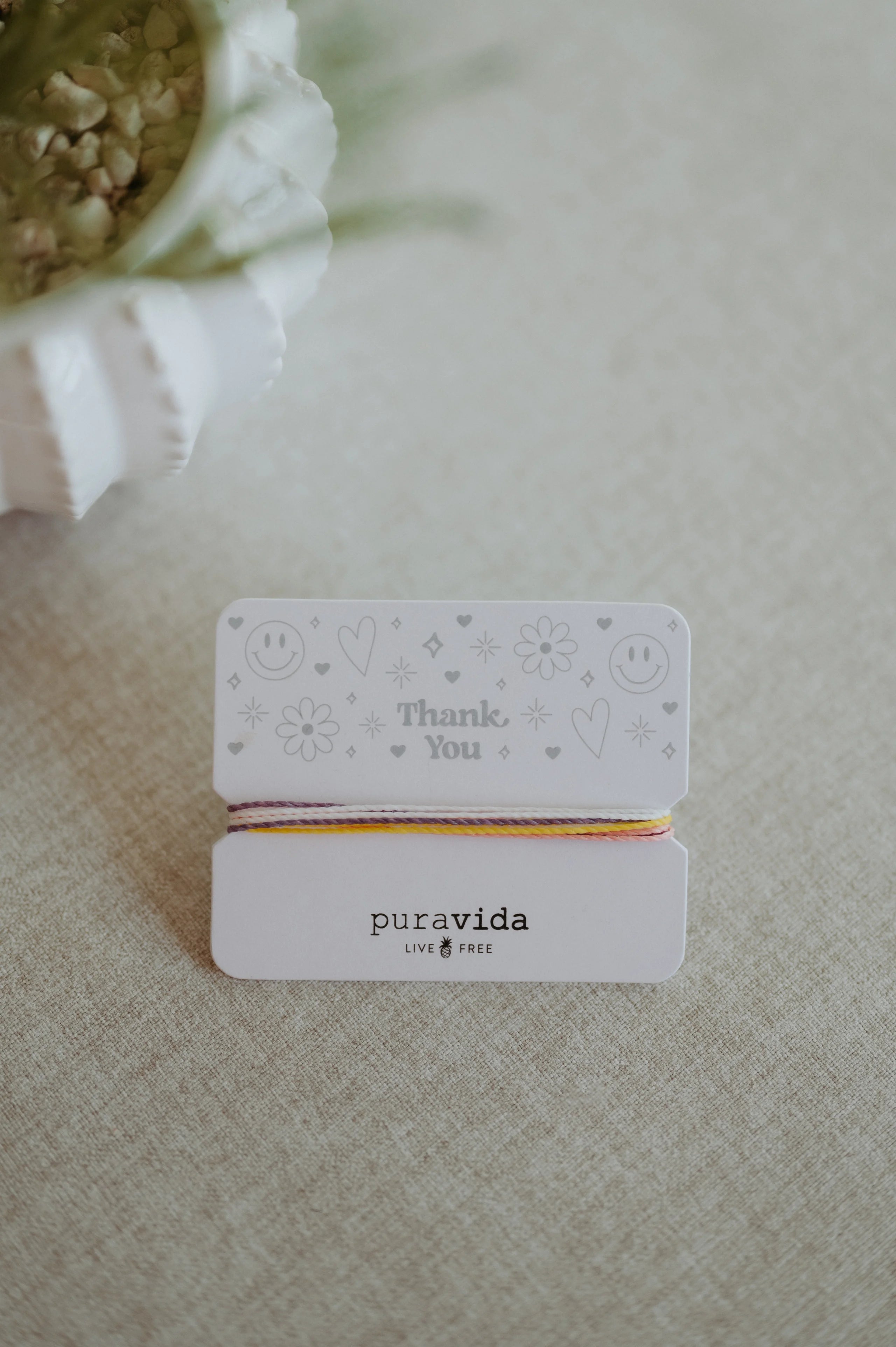 Puravida Bracelets Gift Thank You Card