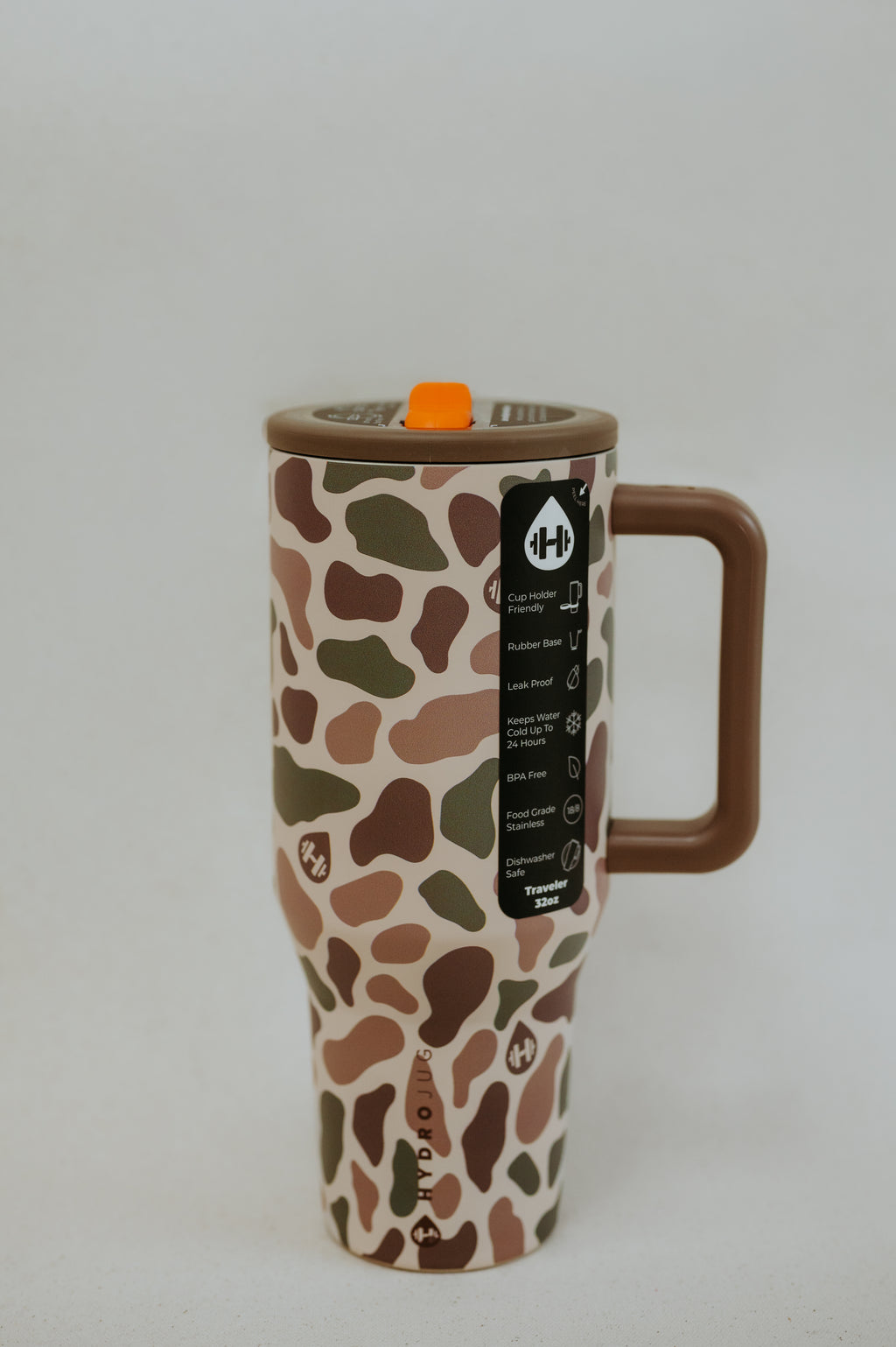 HydroJug Traveler 32oz Duck Camo