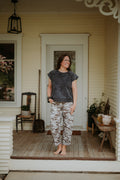 Flag & Anthem Keira Camo Pull On Barrel Pant