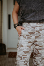 Flag & Anthem Keira Camo Pull On Barrel Pant