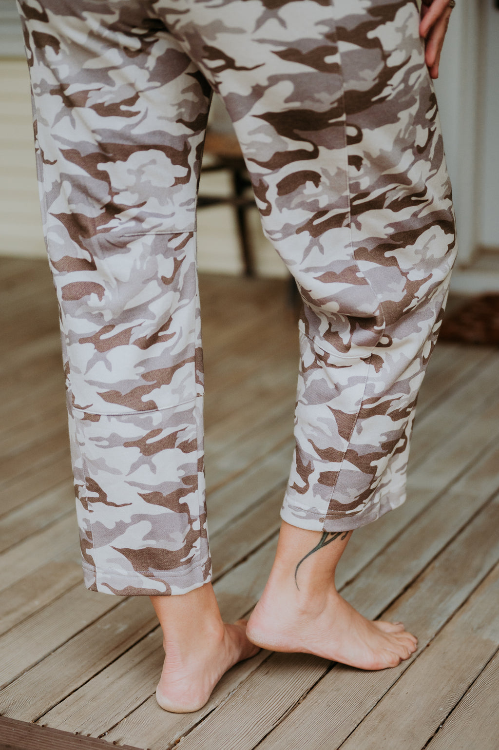 Flag & Anthem Keira Camo Pull On Barrel Pant