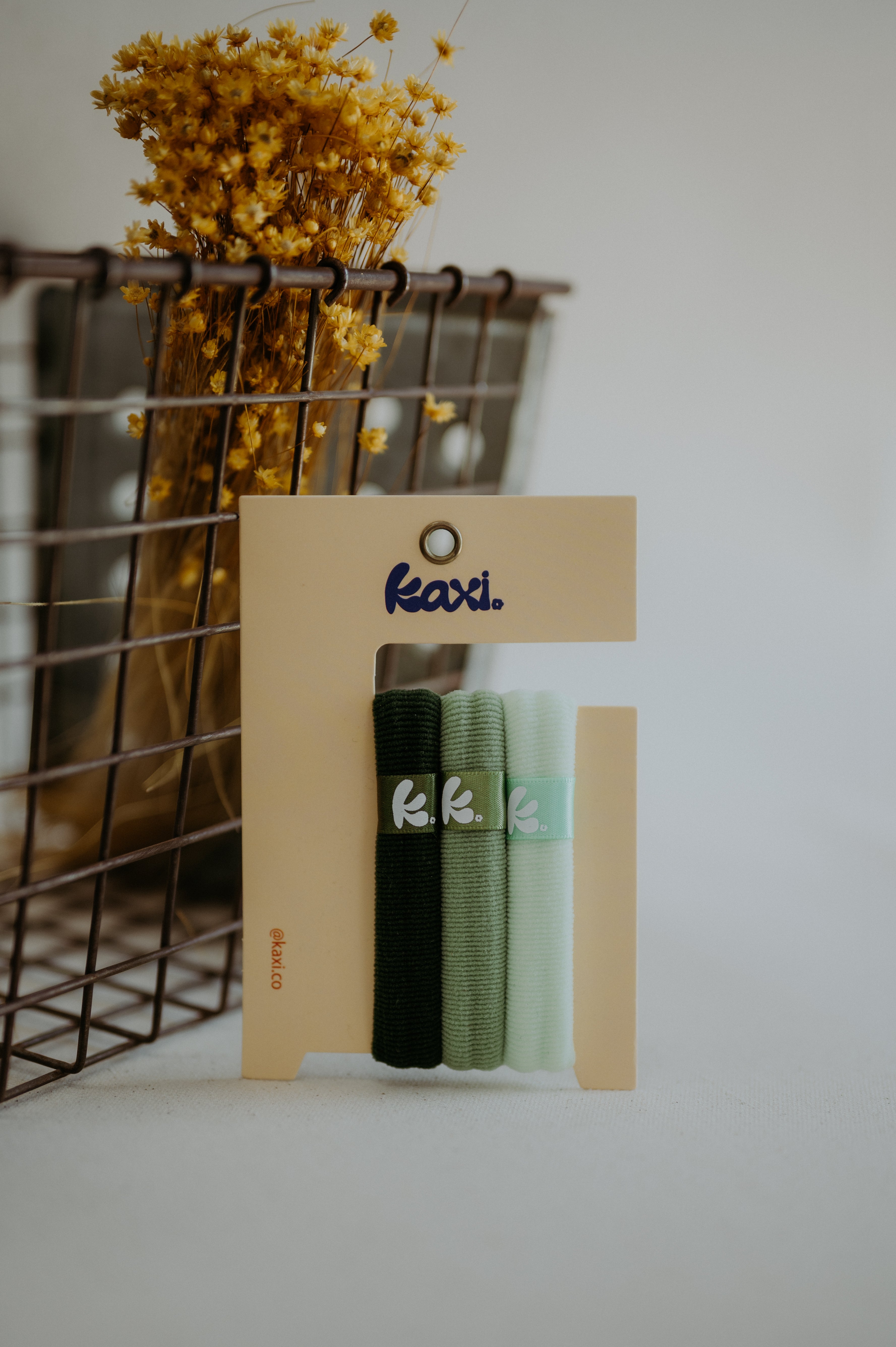 Kaxi Hair Ties - Green Variety