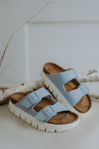 Birkenstocks Arizona Chunky Baby Blue