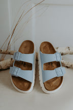Birkenstocks Arizona Chunky Baby Blue