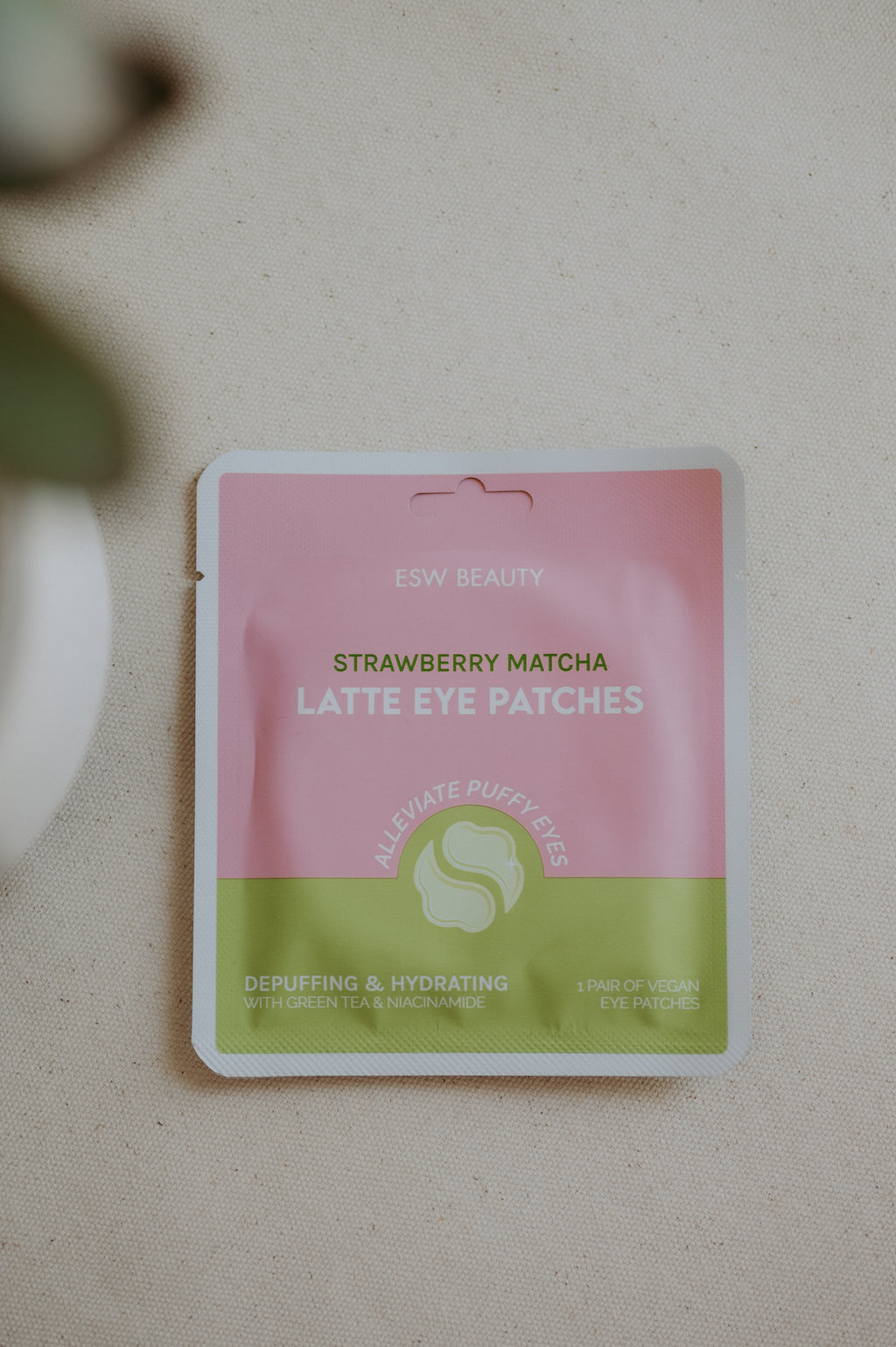 ESW Strawberry Matcha Latte Eye Patches