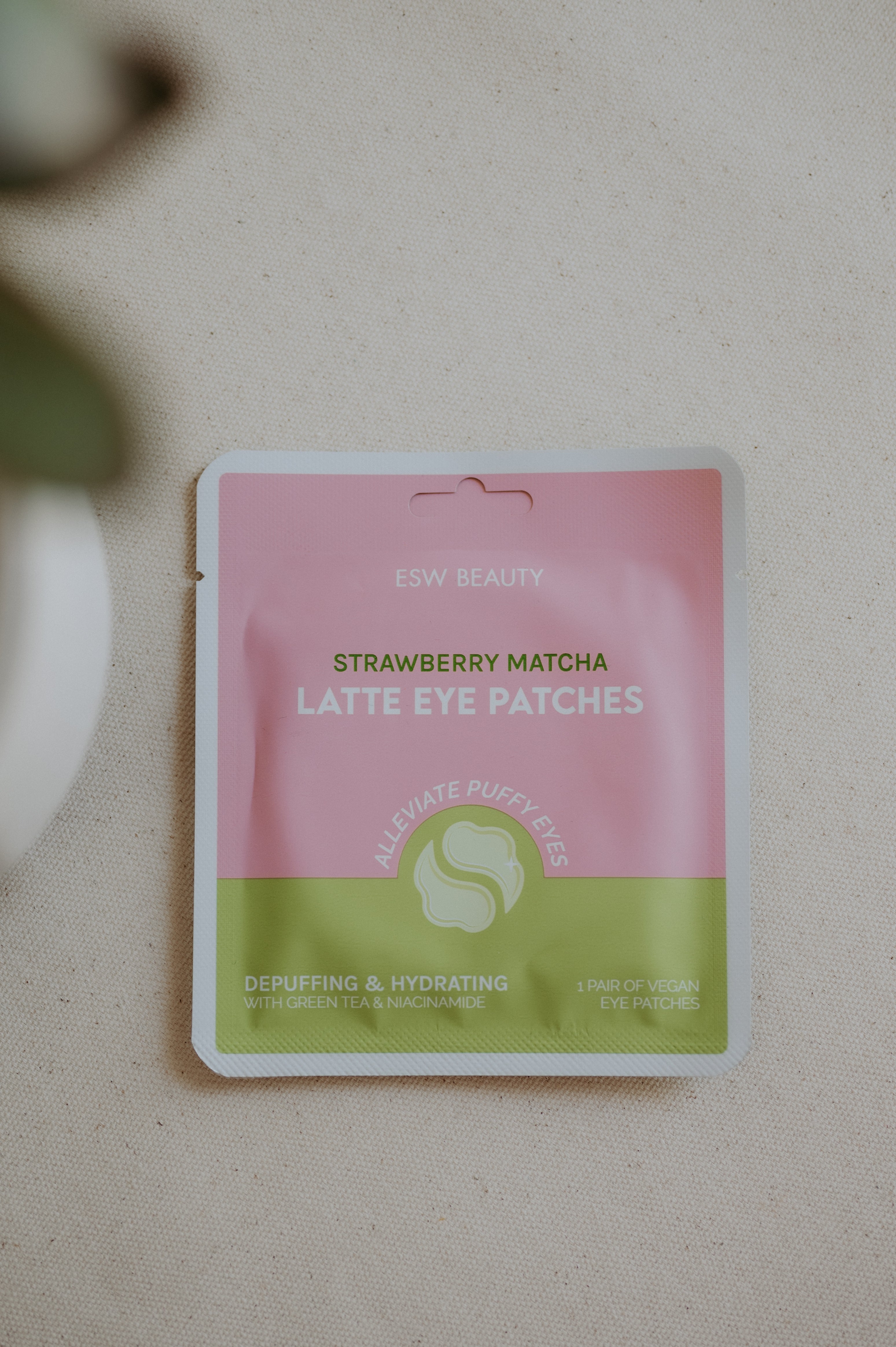 ESW Strawberry Matcha Latte Eye Patches