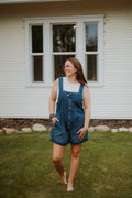 Free People Jude Shortall Mid Indigo