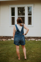 Free People Jude Shortall Mid Indigo