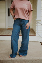 Wrangler Bailey Retro High Rise Wide Leg Yvette