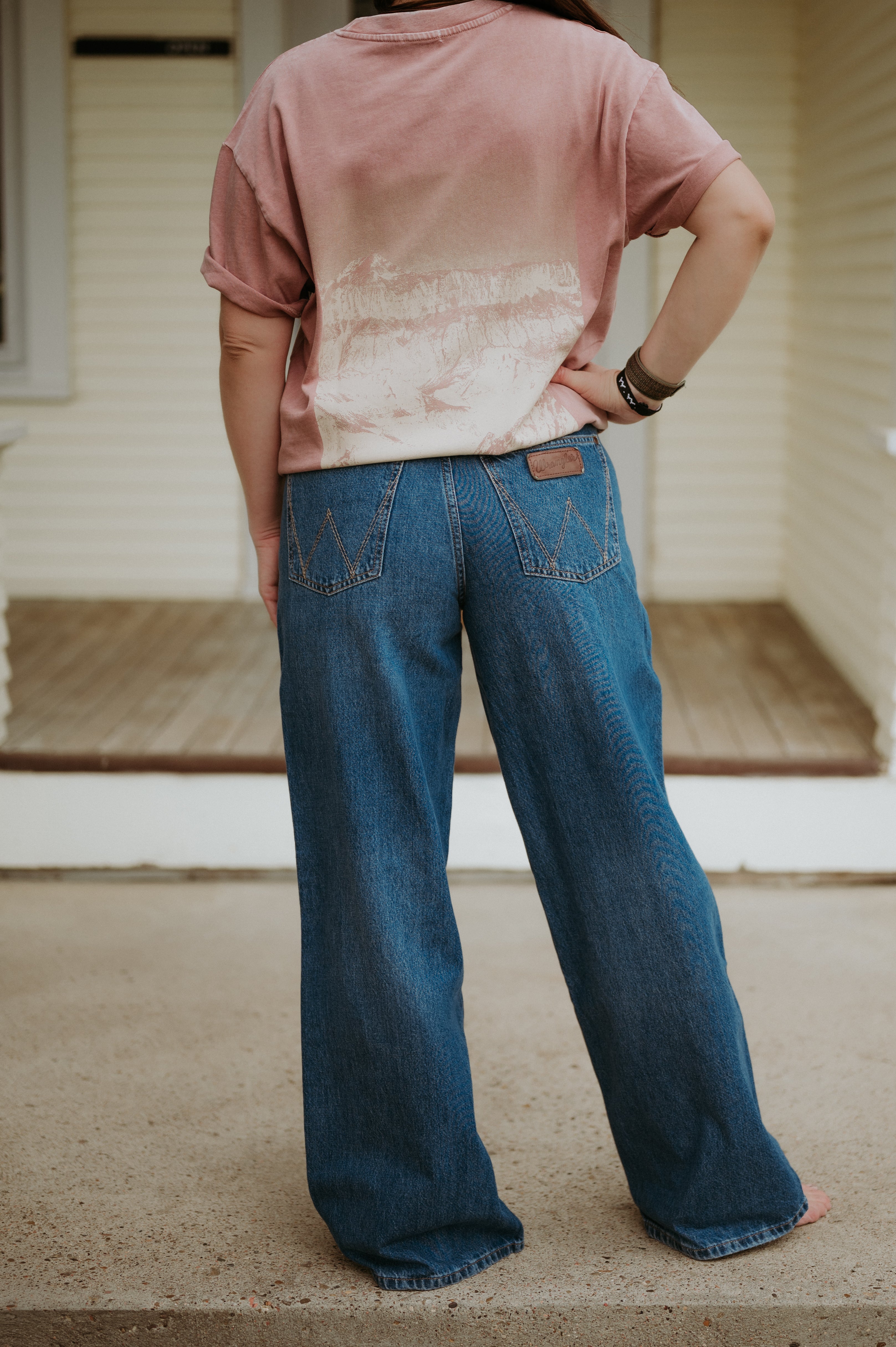 Wrangler Bailey Retro High Rise Wide Leg Yvette