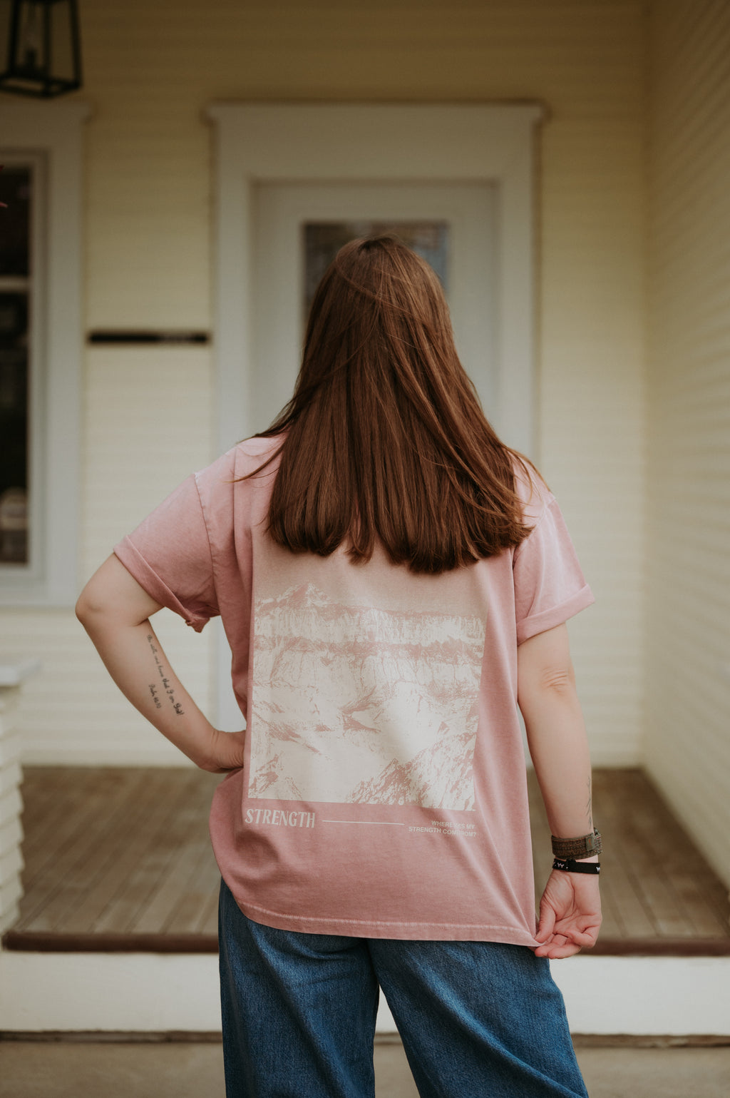 Elevated Faith Strength Unisex Tee