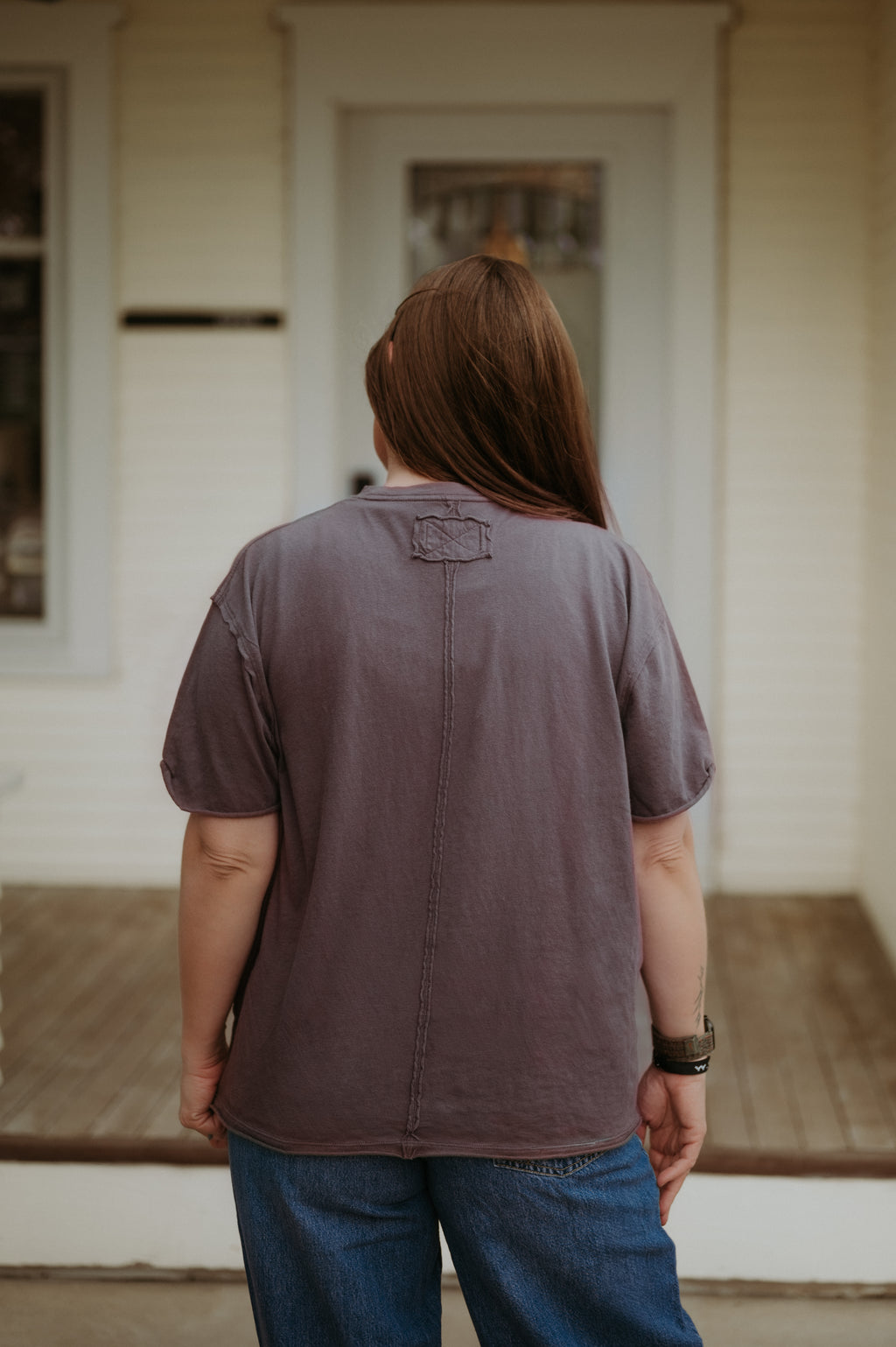 Free People Nina Tee Mochaccino
