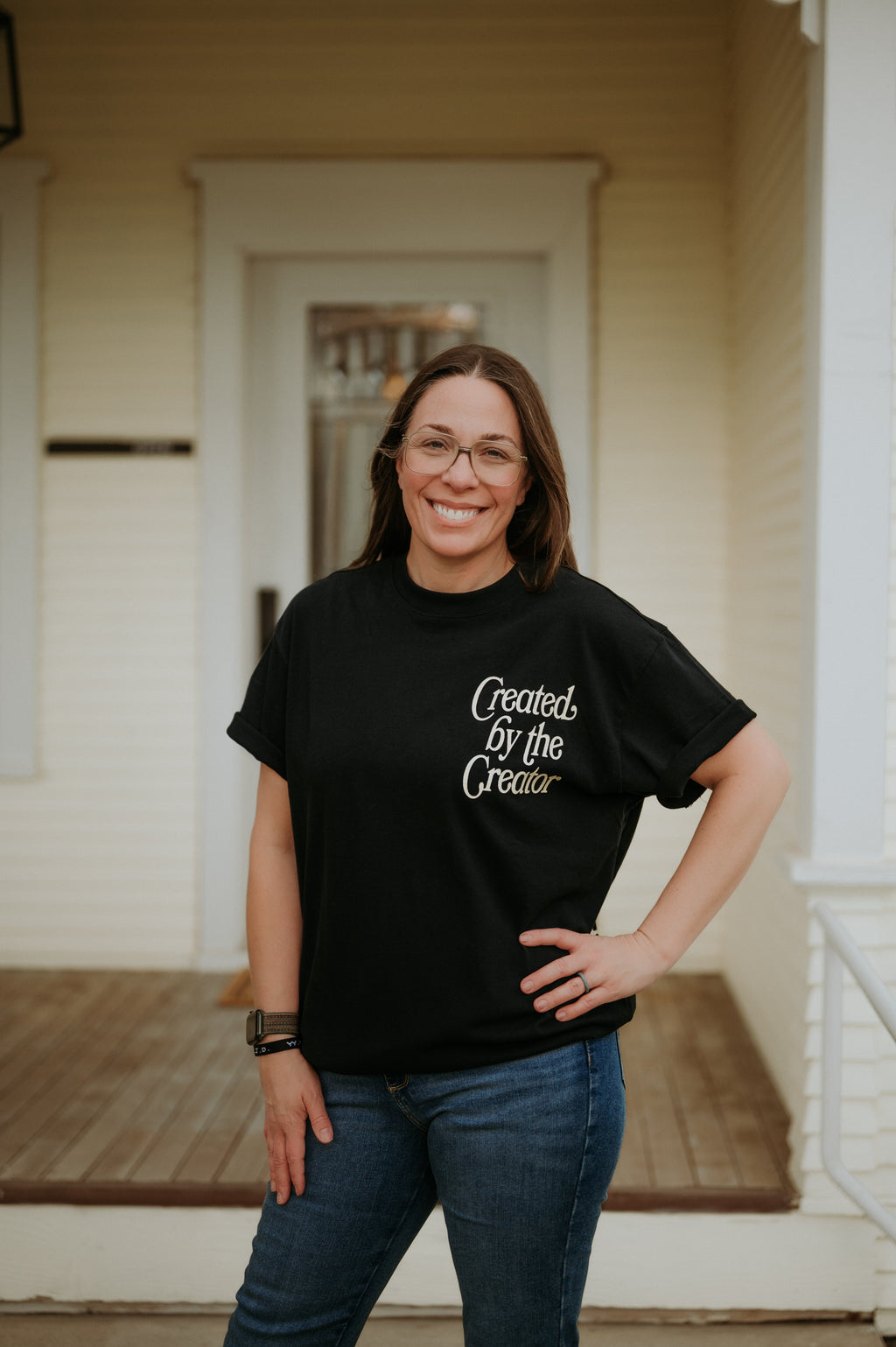 Elevated Faith Created By The Creator Unisex Tee