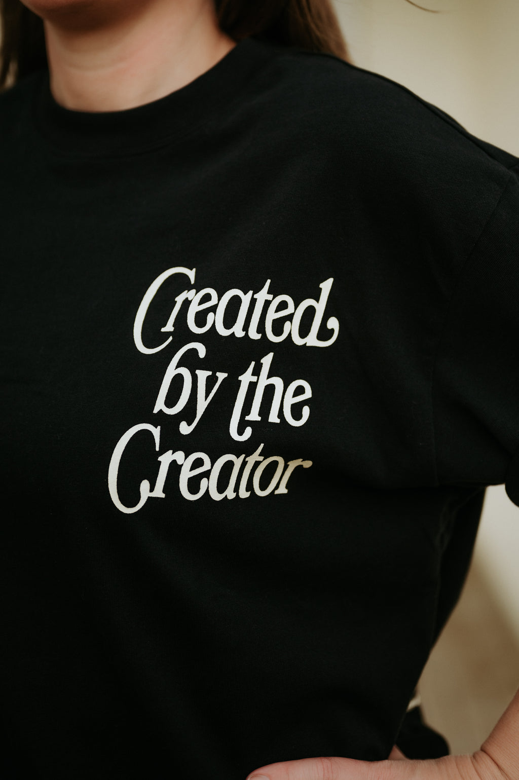 Elevated Faith Created By The Creator Unisex Tee