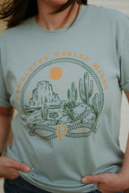 Pendleton Woolen Mills Western Oasis Graphic Tee (Seafoam)