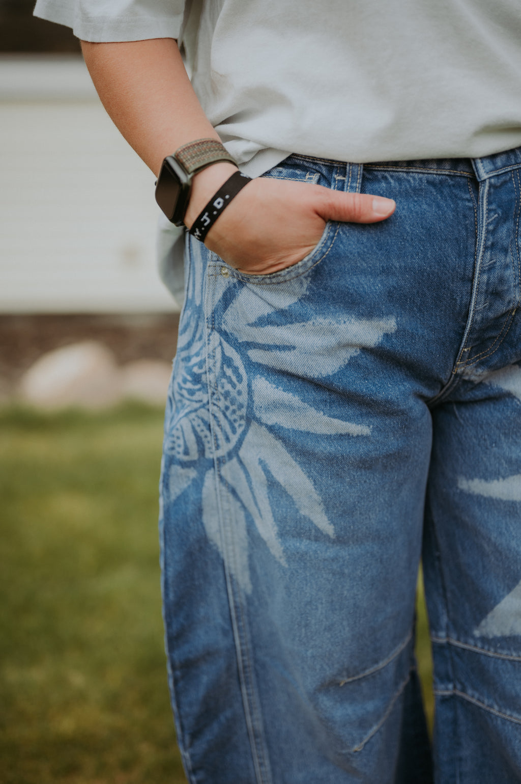 Free People Good Luck Printed Barrel (Sun Fade)