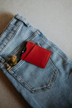 Thread Vertical Wallet (Red)