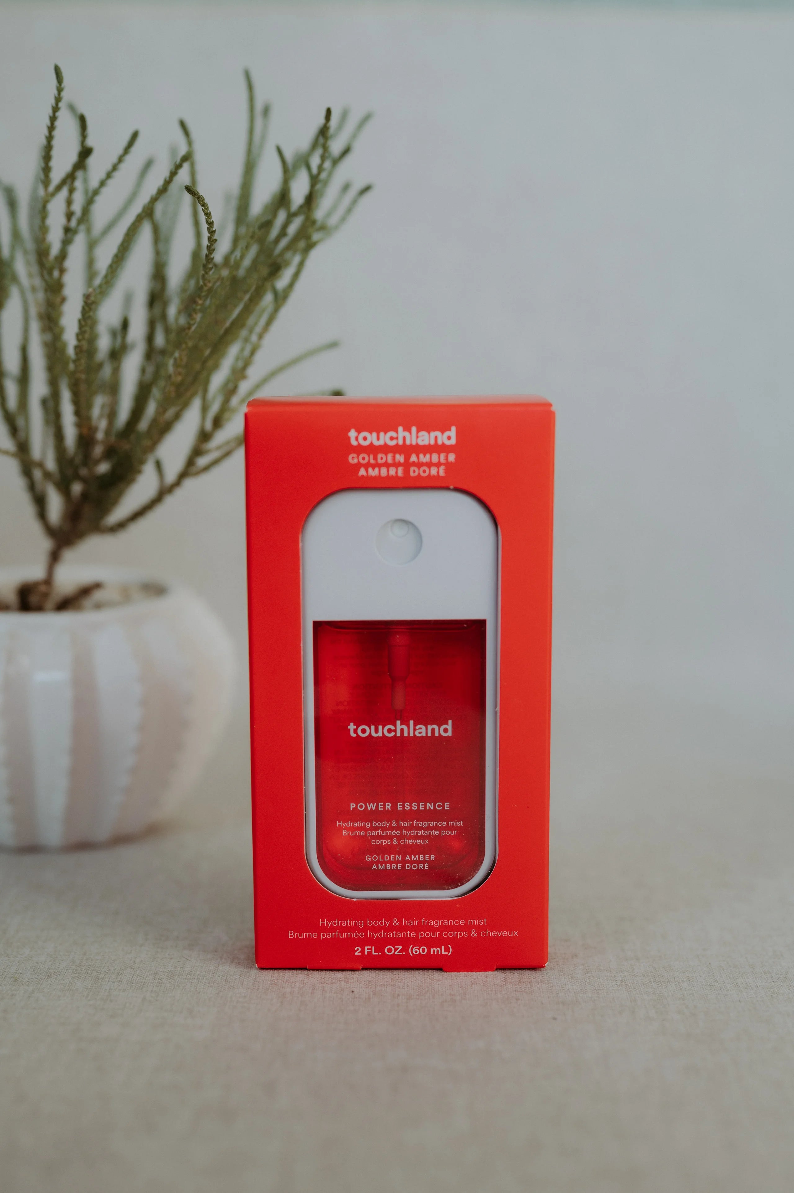 Touchland Hydrating Body & Hair Fragrance (Golden Amber)